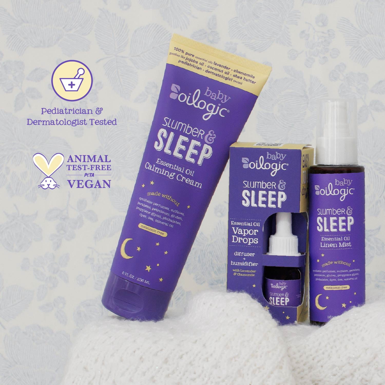 Oilogic Baby Slumber & Sleep Essential Oil Vapor Drops, Lavender 0.28 fl oz
