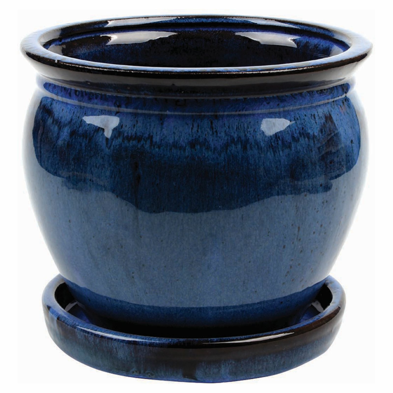 Southern Patio Wisteria Ceramic Planter