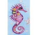 thumbnail image 2 of Cuadros Decorativos Kit de pintura de diamante 5D DIY Hipocampo Taladro de forma especial parcial (KA353) Tmvgtek embutido en tela, 2 of 9