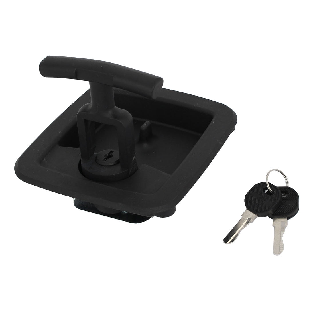 Door Toolbox Plastic Folding Thandle Security Latch Lock Locker w 2