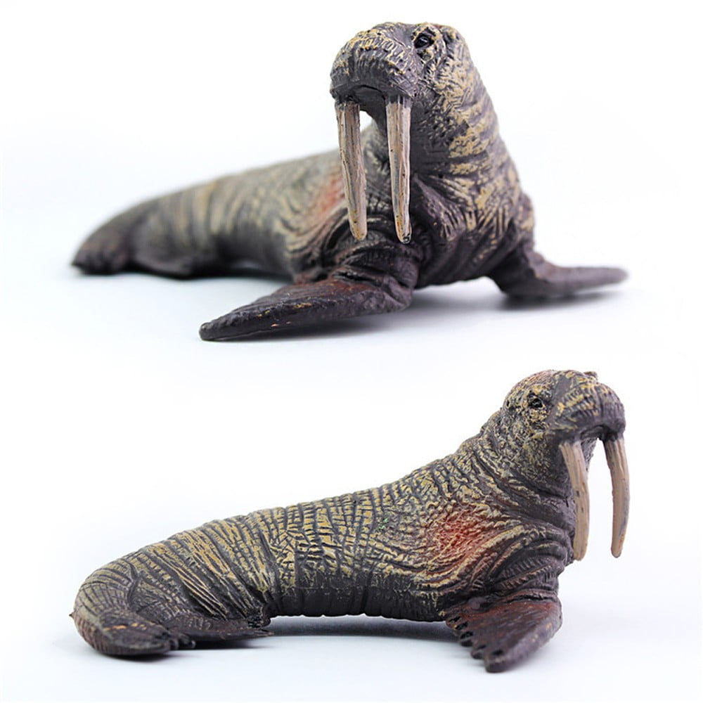 CollectA Sea Life Walrus Toy Figure Authentic Hand Painted Model 88569 
