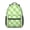 Green and White, variant on Purple and Black Checkered Pattern Backpack for School, Cute School Bag with Adjustable Shoulder Straps and Padded Back, 15.3"x11"x6.7"