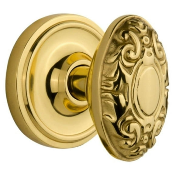 Nostalgic Warehouse Clavic_Prv_238_Nk Old World Victorian Oval Solid Brass Privacy Door