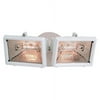 Two Light White Security Light by Designers Fountain Q152-06-DF in White Finish