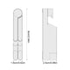 thumbnail image 4 of Methold Soporte de para teléfono móvil Soporte de tableta de silicona plegable Oficina en casa Soporte de hotel Accesorios para teléfonos Teléfono y Comunicación, 4 of 6
