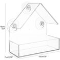 thumbnail image 2 of Acaige Window Bird Feeder With Strong Suction Cups With 3 Strong Extra Suction Cups, 2 of 5