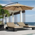 thumbnail image 2 of CUITING 6.6ft Patio Umbrella Replacement Canopy Market Umbrella Top Outdoor Umbrella Canopy Replacement Canopy Cover for 6 Ribs, 2 of 6