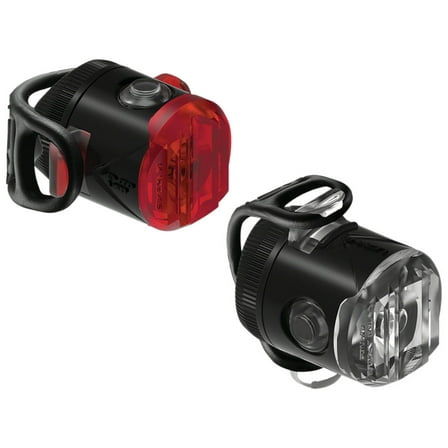 Lezyne Femto USB-C Drive Headlight/Taillight Set - Black