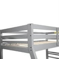 thumbnail image 4 of Bowery Hill Twin Over Full Bunk Bed with Storage in Gray, 4 of 6