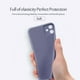 thumbnail image 3 of Funda cuadrada de silicona líquida para teléfono móvil, cubierta protectora de lente completa para iPhone 11, 12, 13 Pro Max, Mini, X, XS Max, XR, 7, 8 Plus, SE2, novedad, 3 of 4