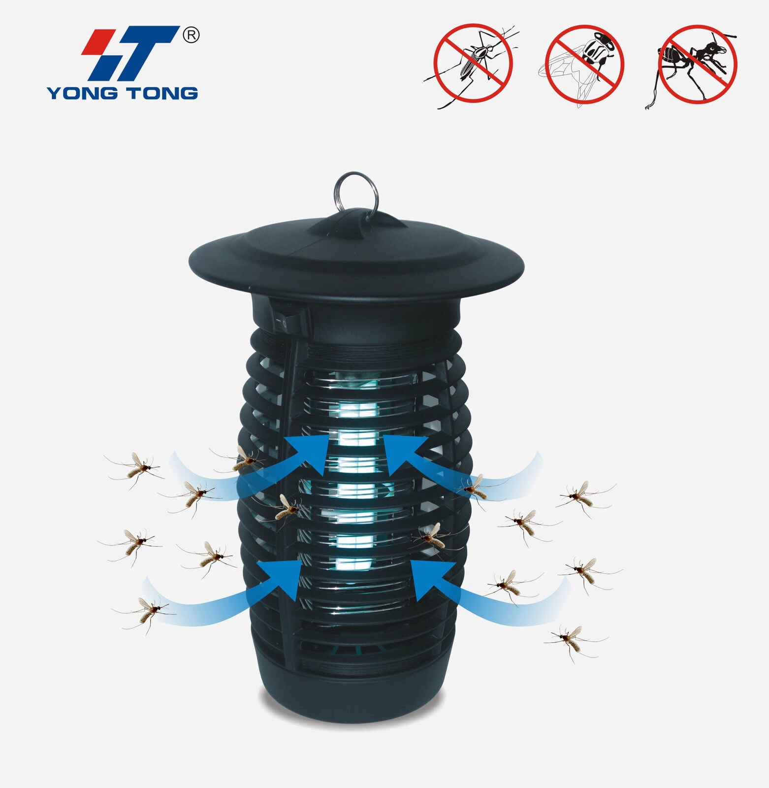 Safe LED Electrical Mosquito Killer Pest Insect Killer Bug Zapper 9W