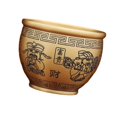thumbnail image 4 of Cuenco de Cornucopia de latón con patrón de Dios de la , regalo, adorno de prosperidad, decoración Feng Shui para sala de estudio, estante de, 4 of 9