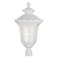 thumbnail image 2 of Livex Lighting Oxford 3 Light Outdoor Post Lantern, 2 of 2
