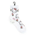 thumbnail image 4 of Hello Kitty Women's Mid Crew Socks, 2-Pack, 4 of 4
