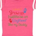 thumbnail image 4 of Inktastic Engineer Like Daddy Boys or Girls Baby Bodysuit, 4 of 5