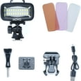 thumbnail image 4 of Movo Photo LED-WPx2+GB-U80 XL Underwater Diving Rig Kit with 2x Rechargeable LED Light for GoPro Hero, 4 of 4