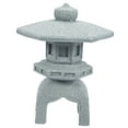 thumbnail image 4 of Raindrops Japanese Stone Lantern for Garden Decor 1Pcs 3.5x2.7in, 4 of 8