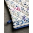 thumbnail image 4 of Maison d' Hermine Faience 100% Cotton Cooking Gloves | Oven Mitt for BBQ | Cooking | Baking | Grilling | Microwave | Barbecue | Spring/Summer (7.5 Inch by 13 Inch), 4 of 5