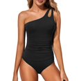 thumbnail image 1 of Women's Modest Tummy Control Full Coverage Swimsuit with Elegant Adjustable Shoulder Strap One Piece Swimsuit, 1 of 1