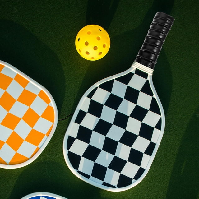 TEHAUX Pickleball Paddles Handle Rubber Pickleball Paddle Handle Tape Black 1Set for Competitions