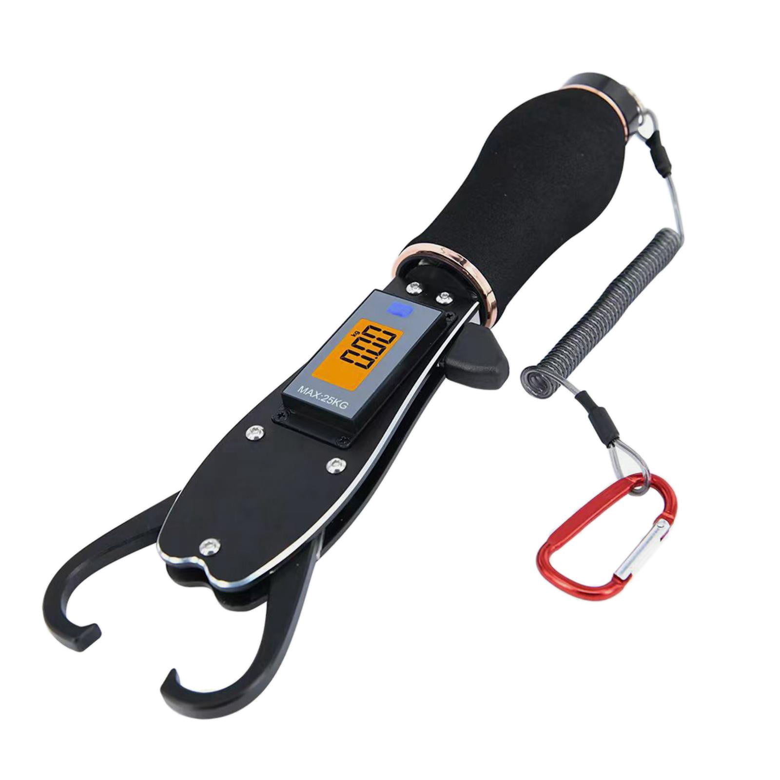 Fish Gripper for Fishing, Fish Holder with Electronic Scale, Fishing Gear Gift, Fish Control Tackle, Fish Lip Grip Tool, Fish Lip Grabber