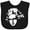 AB-Black, variant on Inktastic Beethoven Classical Music Composer Boys or Girls Baby Bib