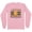 Pink, variant on Amalfi Coast Long Sleeve Shirt Unisex Large White