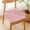 Pink, variant on Hiroekza Outdoor Chair Cushions Seasons Office Cushions No Slip Pures Thin Chair Pads Dining Chair Pads Computer Seat Cushions Washable