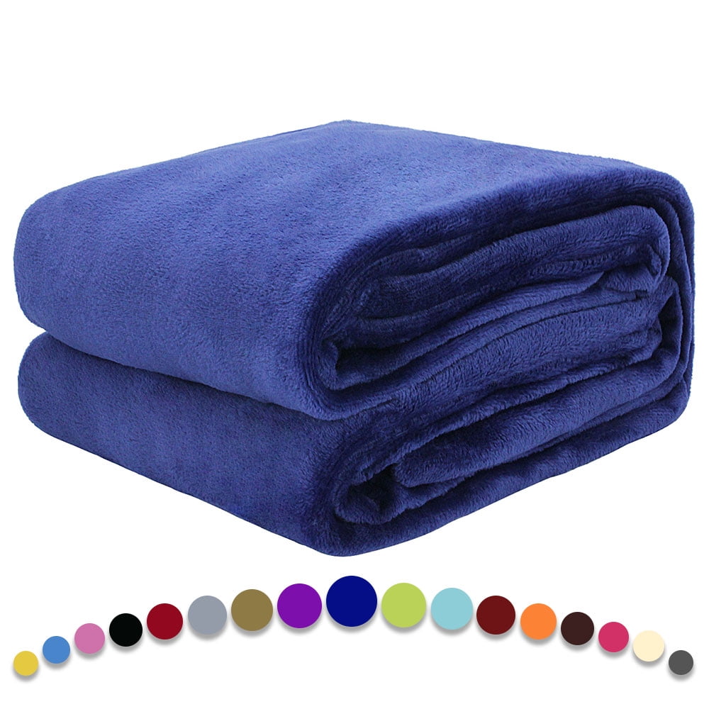 Fleece Throw Blanket Element Moon Soft Blankets and Throws for Sofa Bed Machine Washable 60x50 Inches