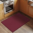 thumbnail image 3 of Red Solid Color Area Rugs Collection 2'x3', Aesthetics Contemporary Luxury Non Slip Indoor Rectangle Throw Runner Rug Floor Mat Carpet for Living Room Dining Table Bedroom Nursery, 3 of 9