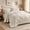 Beige, variant on Lipa Full Comforter Set,7-Piece Bed in a Bag,All Season Bedding Set,Comforter,Flat Sheet,Fitted Sheet,Pillowcases and Shams,Beige