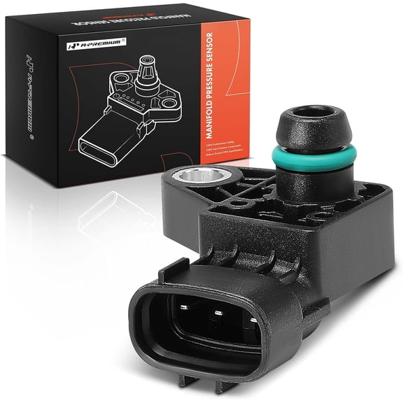 A-Premium Manifold Pressure (MAP) Sensor [3 Pins] Compatible with Subaru Crosstrek 2017-2019, Impreza 2018-2019, 2.0L