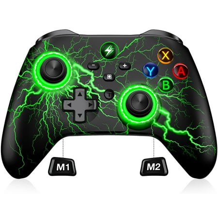 Wireless Switch Pro Controller for Nintendo Switch/Lite/OLED, Switch Remote Gamepad with Programmable/Motion Control/Vibration/Turbo/Wakeup