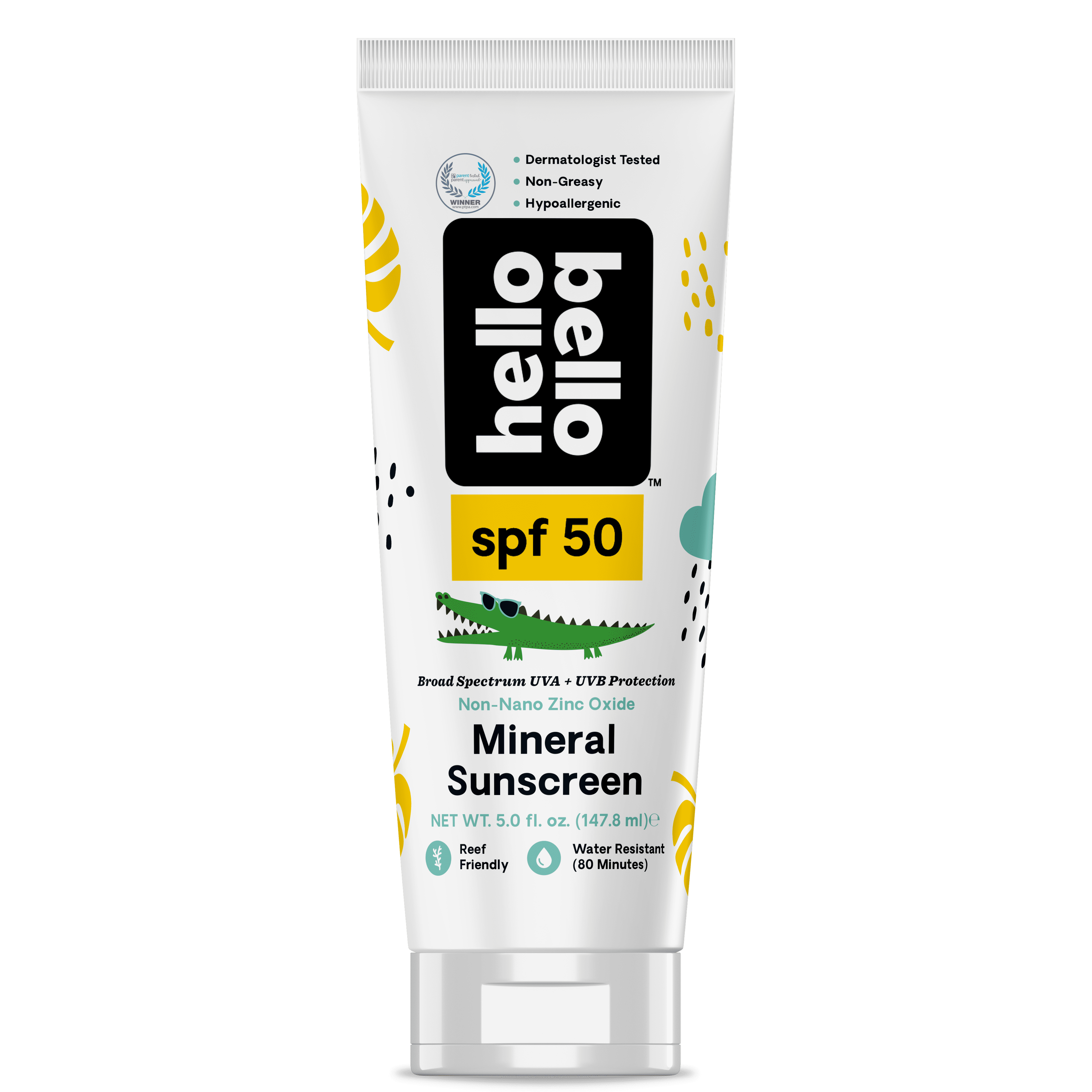 Hello Bello Mineral Sunscreen Lotion, SPF 50, 5oz