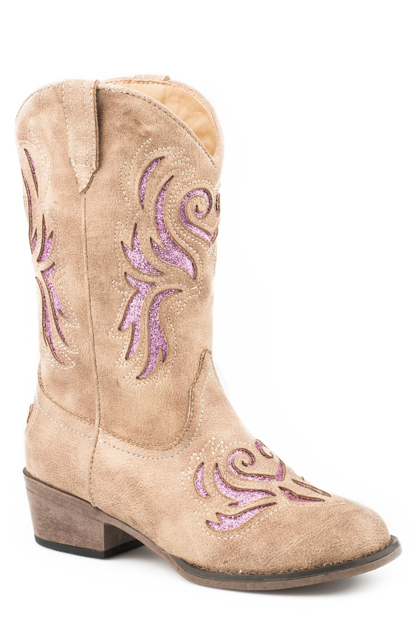 glitter cowboy boot