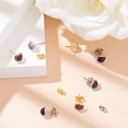 thumbnail image 5 of 304 Stainless Steel Stud Earring Findings Flat Round & Ear Nuts Earring Backs Golden & Stainless Steel Color 80pcs/box, 5 of 8