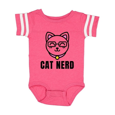 

Inktastic Cat Nerd with Cat in Glasses Gift Baby Boy or Baby Girl Bodysuit