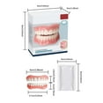 thumbnail image 6 of Multifunctional Silicone Denture Set: Moldable, Comfortable Dentures for Men and Women 3 Box, 6 of 8