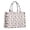 White Cow Dot, variant on Large Capacity Tote Bag,White Cow Head Pattern Handbag Fashion Luxury Tote Bag,15.7"x13"x 5.1" Inches,Laptop Compatible