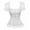 White, variant on Womens Tops Summer Clearance Corsets Floral Overbust Corset Bustier Lingerie Top Gothic Shapewear Sexy Underwear