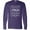Purple, variant on Inktastic Limited Edition 1968 One of a Kind Long Sleeve T-Shirt