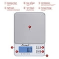 thumbnail image 3 of Escali Vera PR2000S Compact High Precision Kitchen/Baking/Herb Scale, Measures Liquid and Dry Ingredients, LCD Digital Display, 4.4lb Capacy, Silver, 3 of 4