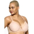 thumbnail image 5 of Paramour by Felina | Delightful Seamless Breathable Lace Contour Bra (Warm Neutral, 34C), 5 of 6