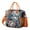 Orange-12, variant on Watercolor Tie Dye Thermal Tote Bag - Large Leakproof Food Storage Bag for Outdoor, Gym, School, 4-Layer Insulation & Detachable Strap (Abstract/Retro/Bohemian Style)
