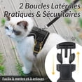 thumbnail image 3 of Arnés para gatos (negro XS), 3 of 5