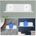 thumbnail image 3 of TEHAUX Repisa Transparente Sin Taladro Para Y Cocina Con Moderno, 3 of 7