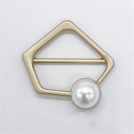 

Room Decor Clearance Home Decor Scarf Ring Pearl T Shirt Scarf Clips Buckle for Bridal Bridesmaid Dresses