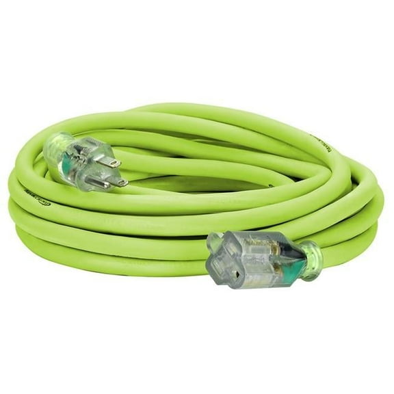 Legacy Manufacturing LMFZ512825 25 in. Flexzilla Pro Indoor & Outdoor Extension Cord, 12 by 3 AWG