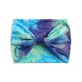 thumbnail image 3 of Uooqdmx Boho Headbands for Women, Headbands for Women Non Slip, Sweat Headbands for Women, Head Bands for Women's Hair Accessories for Women, Running Headband, Blue 2 One Size, 3 of 3