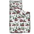 thumbnail image 2 of White Christmas Car and Camper Pattern Toddler Nap Mats for Kids Preschool,51"x22" Sleeping Mat Bag or Kids,Toddler Sleeping Bag,Toddler Nap Mat or Daycare, 2 of 6